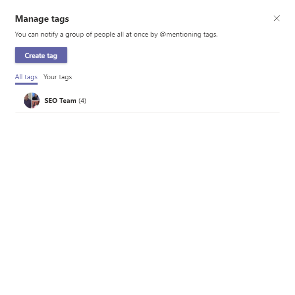 How to Use Tags in Microsoft Teams
